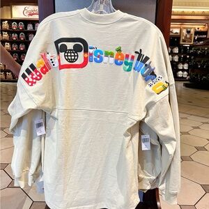 Disney Parks DisneyWorld Character Letters Spirit Jersey